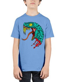 Snake 227# - cartoon animals - Youth Tee Unisex