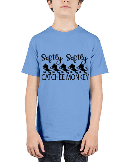 Softly softly catcher monkey  - monkey - Youth Tee Unisex