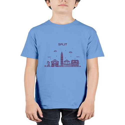Split 1875# - cities - Youth Tee Unisex