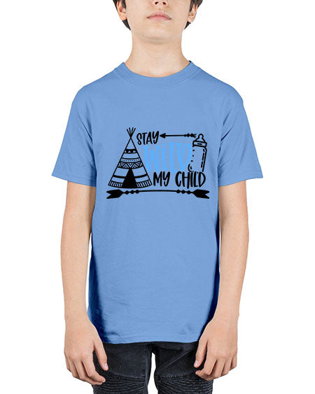 Stay Wild My Child Style 448# - baby - Youth Tee Unisex