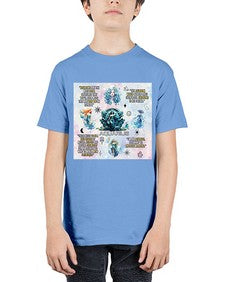Straight Aquarius 468# - aquarius - Youth Tee Unisex
