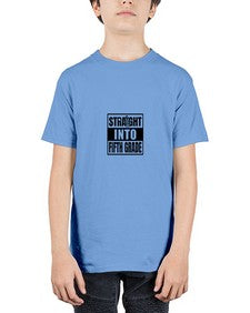 Straight into fifth grade 891# - fifth grade - Youth Tee Unisex