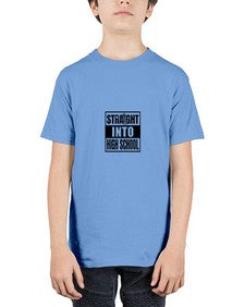 Straight into high school 895# - nineth grade - Youth Tee Unisex