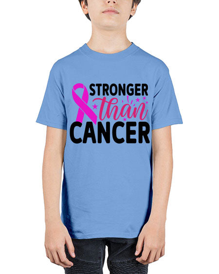 Stronger Than Cancer 6# - breast cancer - Youth Tee Unisex