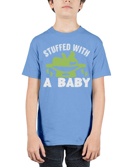 Stuffed with a Baby Style 211# - baby - Youth Tee Unisex