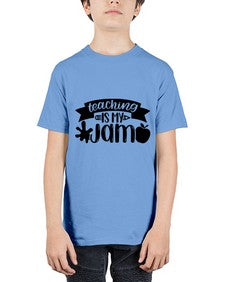 Teaching Is My Jam Style 1482# - teacher - Youth Tee Unisex