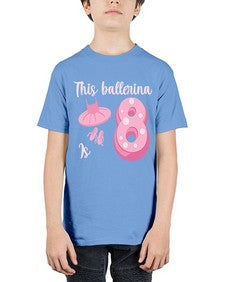 Th birthday ballet dancer ballerina 46# - ballet - Youth Tee Unisex