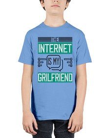 The Internet is my grilfriend 49# - internet - Youth Tee Unisex