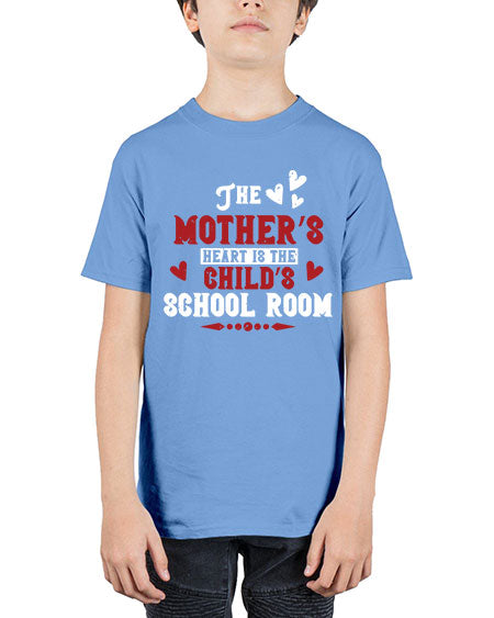 The mother’s heart is the child’s school room Style 221# - kids - Youth Tee Unisex