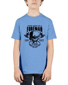This man is 1166# - skull and bones - Youth Tee Unisex