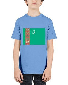 Turkmenistan 2019# - world flags - Youth Tee Unisex
