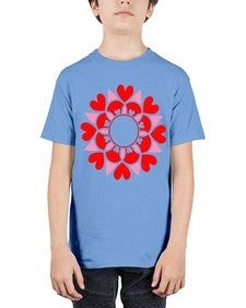 ValentineMandalaOPT 1194# - mandala - Youth Tee Unisex