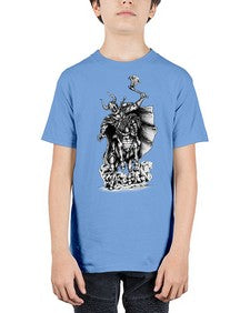 Warrior Skull Files 1208# - skull and bones - Youth Tee Unisex
