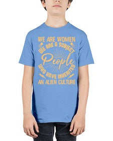 We are women we are people 42# - ufo - Youth Tee Unisex
