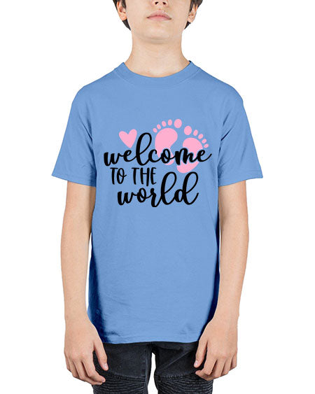 Welcome To The World Style 470# - baby - Youth Tee Unisex