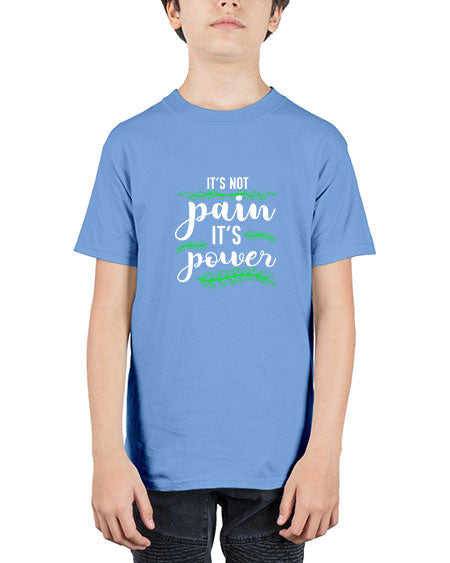 WomensitsnotpainitspowerInspirationalpregnancydoula1653# - doubla - Youth Tee Unisex
