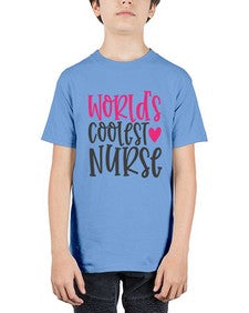 Worlds Coolest Nurse Style 1658# - nurse - Youth Tee Unisex