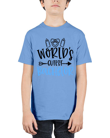 Worlds Cutest Bachelor Style 474# - baby - Youth Tee Unisex