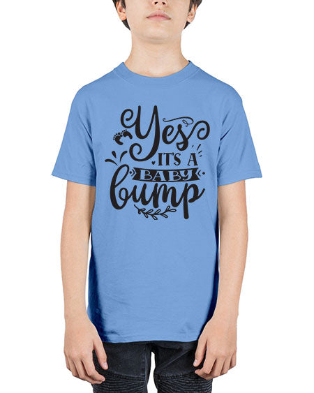 Yes it s a baby bump 476# - pregnancy - Youth Tee Unisex