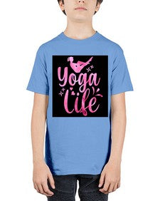 Yoga Life  629# - yoga - Youth Tee Unisex