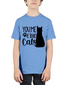 You Me The Cat Style 110# - cats - Youth Tee Unisex