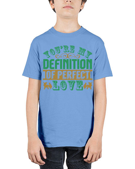 You are my definition of perfect love Style 242# - baby - Youth Tee Unisex