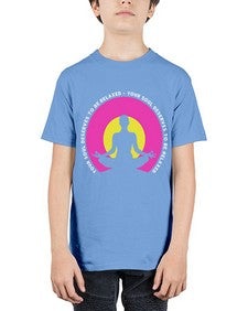 Your Soul Deserves to be Relaxed 657# - yoga - Youth Tee Unisex
