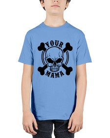 Your mama 1272# - skull and bones - Youth Tee Unisex