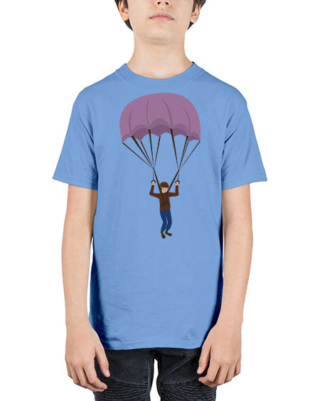 all in one 10# - parachute - Youth Tee Unisex