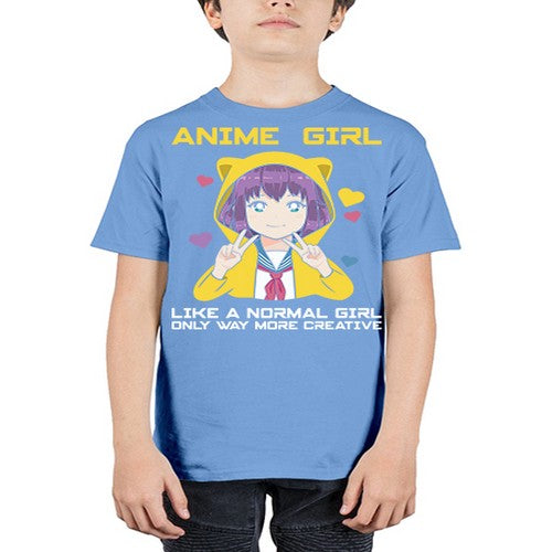 anime girl like a normal girl209# - anime - Youth Tee Unisex