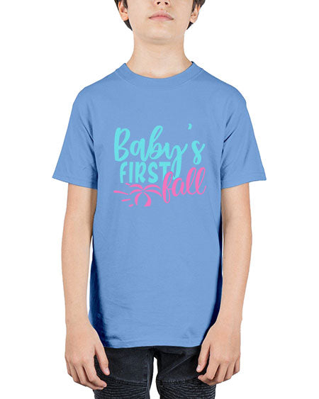 babys first fall Style 38# - baby - Youth Tee Unisex