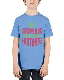 be human and humane 628# - vegan - Youth Tee Unisex