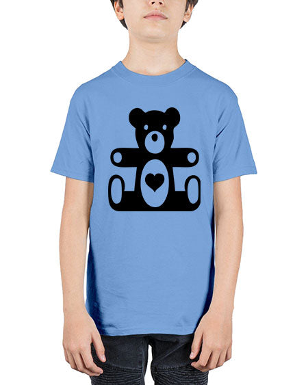 bear with heart 47# - bears - animals - Youth Tee Unisex