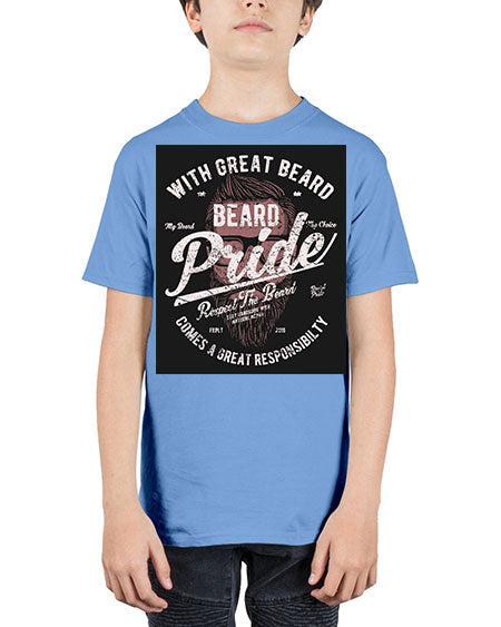 beard pride 51# - bears - animals - Youth Tee Unisex