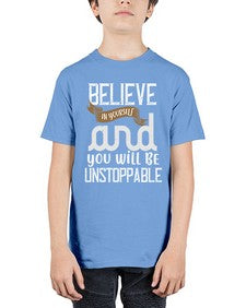 believe in yourself and you will be unstoppable 55# - cooking - Youth Tee Unisex