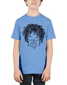 black girl 17# - black girls or women - Youth Tee Unisex