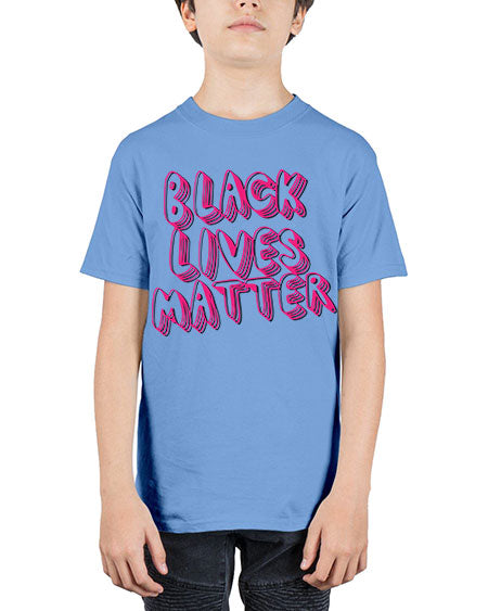 black lives also matters color 229# - black words and phrases - Youth Tee Unisex