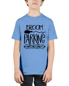 broom parking witches only 46# - witch - Youth Tee Unisex