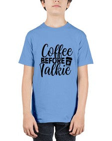 coffee before talkie 764# - tea - Youth Tee Unisex
