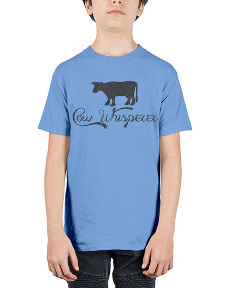 cow whisper - cow - Youth Tee Unisex