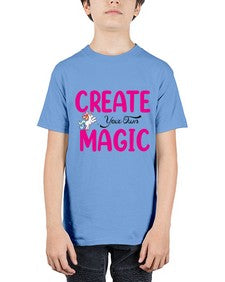 create your own magic 86# - unicorn - Youth Tee Unisex