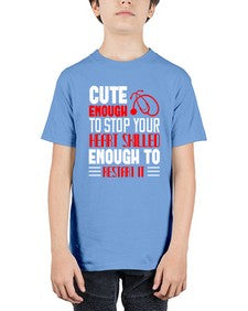 cute enough to stop your Style 689# - nurse - Youth Tee Unisex