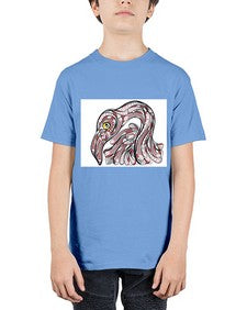 ethnic flamingo 423# - mandala - Youth Tee Unisex