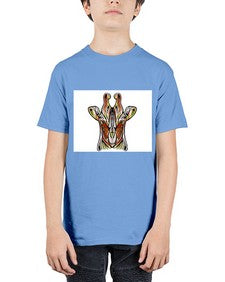 ethnic giraffe 425# - mandala - Youth Tee Unisex
