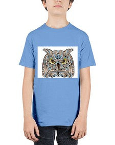 ethnic owl 433# - mandala - Youth Tee Unisex