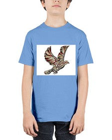 ethnic pigeon 437# - mandala - Youth Tee Unisex
