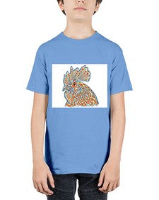ethnic rooster 438# - mandala - Youth Tee Unisex