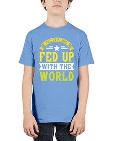 fed by plans fed up with the world 168# - vegan - Youth Tee Unisex