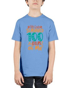 fifth Grade survived one hundred days of me 94# - one hundred days - Youth Tee Unisex