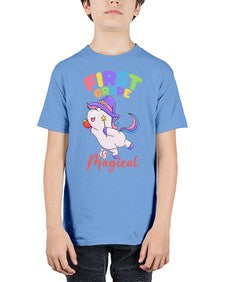 first Grade is Magical Unicorn 142# - first grade - Youth Tee Unisex